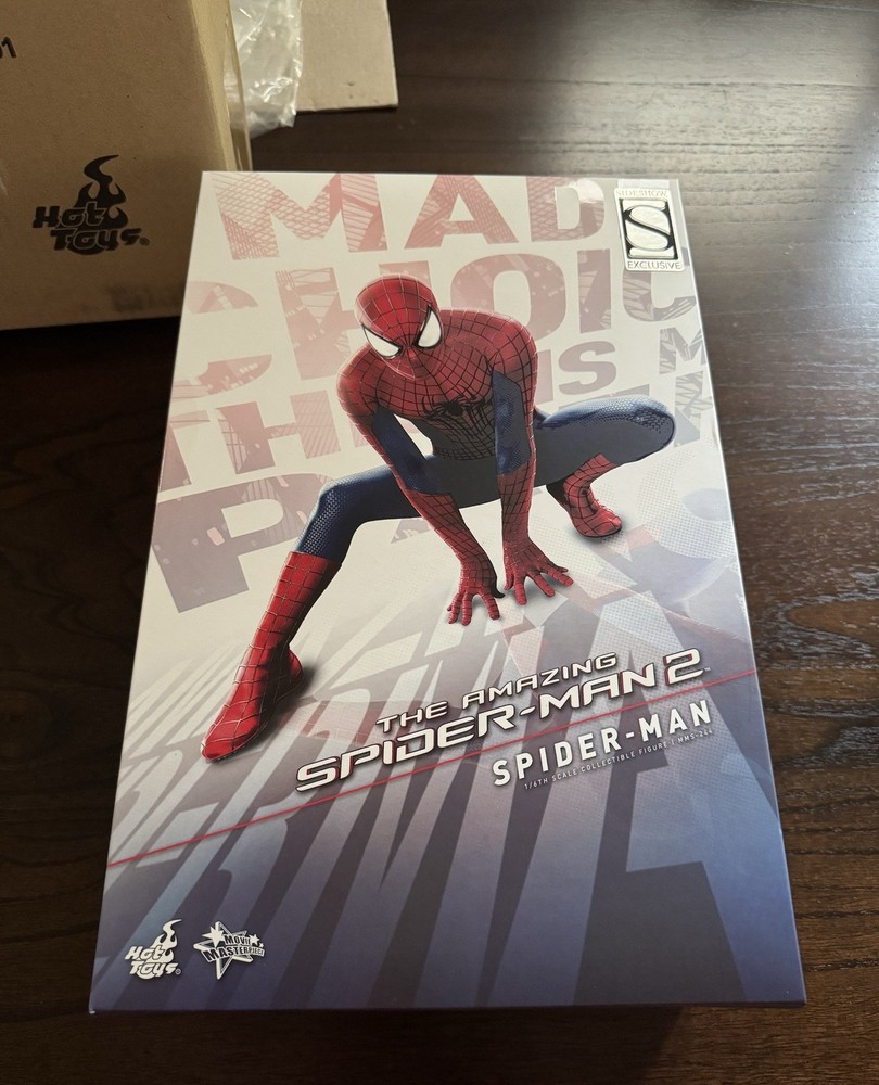 Hot Toys 1/6 MMS244 The Amazing Spider-Man 2 Sideshow Exclusive Garfield Figure