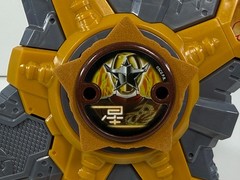 Power Rangers Ninja Steel DX Battle Morpher Lot Gold & Red Stars Bandai 2015