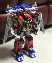 TOBOT V GIGANT SAVER Gigant-V Twin Blade 4-Integration Transforming Robot set