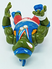 Leonardo 1992 Track n Field Leo 4.5″ Figure original Playmates tmnt