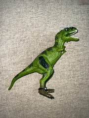 T-Rex Dinosaur Lot Of 3 See Pics Made In Indonesia Plastic