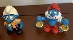 Schleich Peyo Germany 2000-2009 Smurfs Lot Of 4