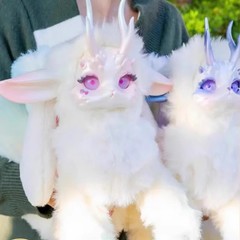 Rabbit Dragon Fantasy Biology 400% Big Doll Blind Box Series,Hairy Cartoon Gift