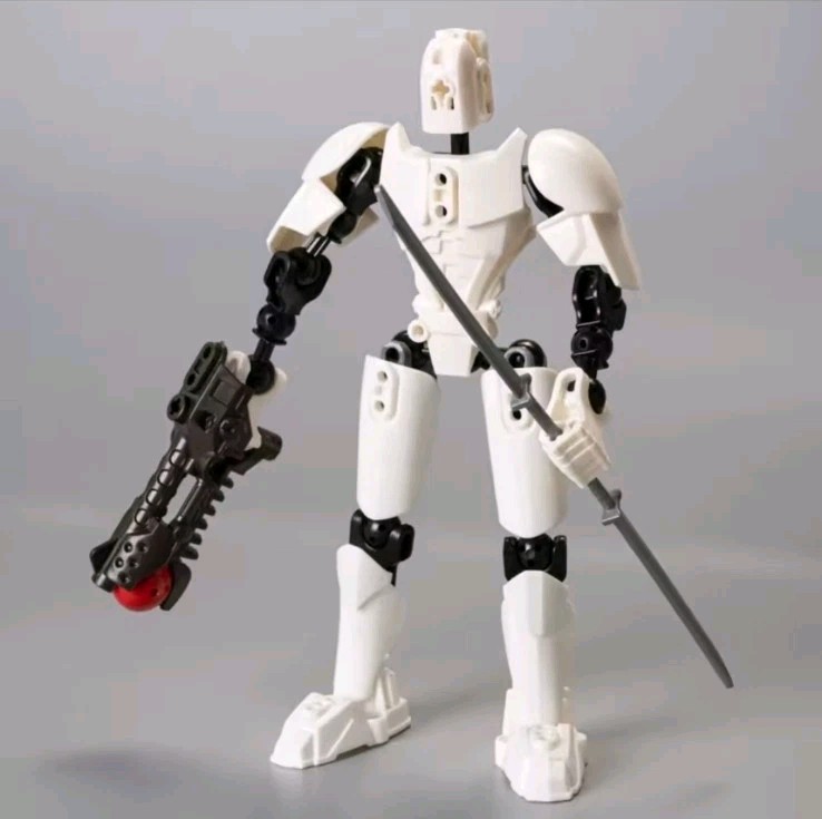 Buzzer 13 Action Figure | 3D Printed Poseable Articulated Collectible