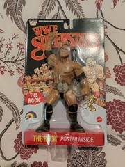 Mattel LJN WWE Superstars Series 3 The Rock Chase Black Card Target
