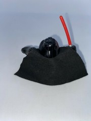 2001 Hasbro Star Wars Galactic Heroes DARTH VADER figure w/cloth cape 2.25 IN#