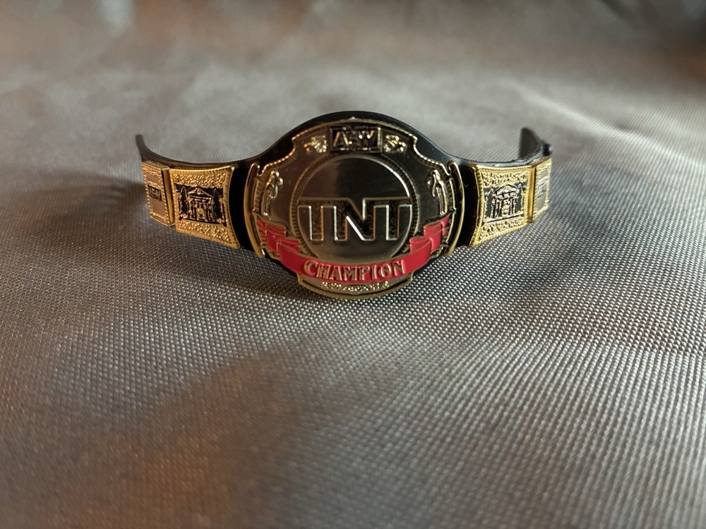 Jazwares AEW Black TNT Championship Title Belt Action Figure Accessory