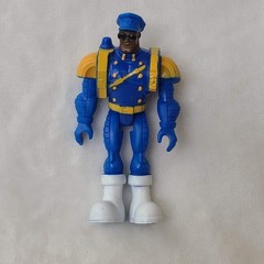 Adventure Squad Marshall Crime Fighting Action Figure Fourstar 2008 5″ Policeman