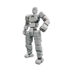 New Articulated Action Figure 3D Printed Mecha Robot Mini Toy Multi-Joint