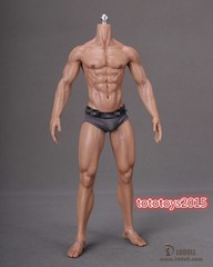 30cm LDDOLL 30Boy 1:6 flexible Muscular silicone Male Action Figure Body Model