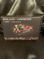 railway warriors 8-in-2 train set