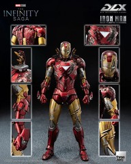 NEW Threezero Iron Man Mark 6 (Battle Damaged) DLX Action Figure