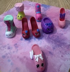 Shopkins Shoe Lot of 8 Mix Seasons Snug Ugg