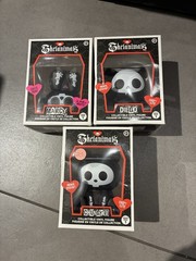 Skelanimals Set Vinyl Figures Chungkee, Diego And Marcy