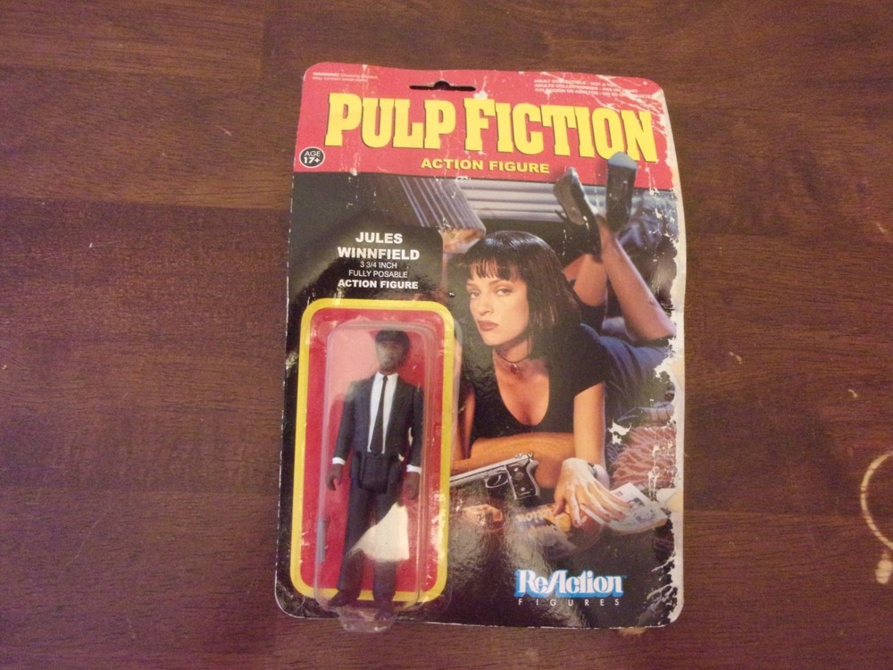 Jules Winfield Samuel L Jackson 3.75 ReAction Figure damaged box