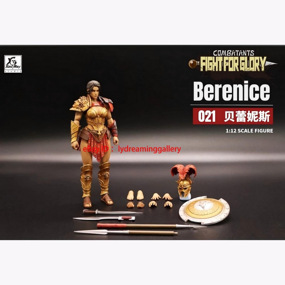 XesRay Studio Combatants Fightforglory Berenice 1/12 Scale Limited Action Figure