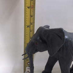 Vintage Elephant Figure Hong Kong Imperial Toy Corp 1980s Free Shipping
