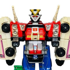Power Rangers TURBO Carranger DX VRV ROBO MEGAZORD Rescue Megazord Bandai Japan