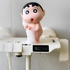 Crayon Shin Chan Bath Decor Cute Washbasin Figure Home Furnishing Gift