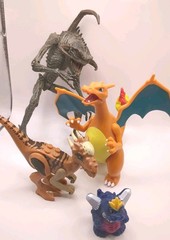Pokemon Charizard Spawn Dinosaur Space Godzilla Action Figure Toys Lot