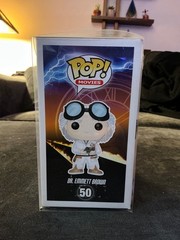 Dr Emmett Brown Funko Pop! Vinyl #50 Back To The Future VAULTED