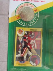 San Francisco 49ers Lot of 2 Joe Montana & Jerry Rice Starting Lineup 1991 NIP