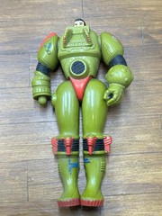 Vintage 1986 Hasbro Inhumanoids Herc Armstrong Action Figure With Helmet No Hook