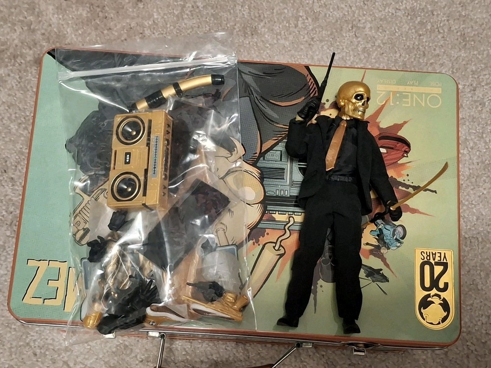 Gold Gomez 20th Anniversary 20 Years 2019 Mezco One:12 Action Figure Goldmember