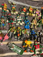 2000s Large Mixed Lot TMNT Teenage Mutant Ninja Turtles Figure Lot shredder