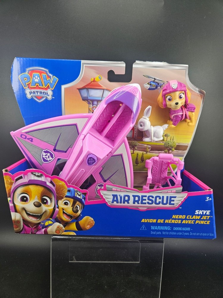 Paw Patrol Skye Hero Claw Jet Air Rescue Playset Action Figure Vehicle 3+ New