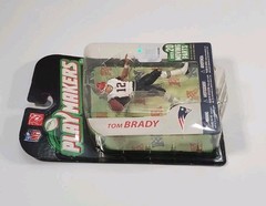 McFarlane 2011 NFL Playmakers Tom Brady White Away Jersey Action Figure Patriots