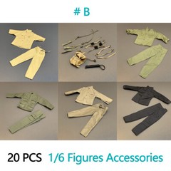 Lot 20 Army 21st Century Toys 1/6 WWII The Ultimate Soldier Gi joe bbi Figure #2