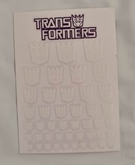Transformer Stickers for Autobot and Decepticon
