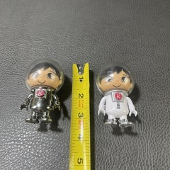 Ryan’s World Ryan Astronaut Space Suit 3″ Figure Lot Of 2 White, Silver 2018