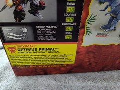 Transformers Beast Wars Heroic Maximal Optimus Primal Fig Original 1996 Release