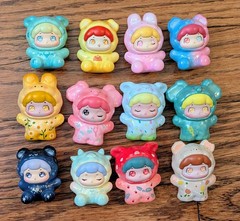Lot of 12 BAO BAO Pet Store Spring Outing+Zodiac Series Blind Box Bean Figures