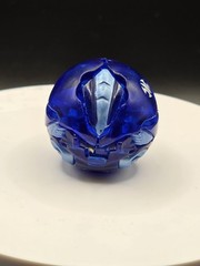 Bakugan Rubanoid Blue Aquos Translucent Gundalian Invaders DNA 620G READ!!!