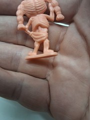 Topps Garbage Pail Kids THIN LYNN 1986 Figure Mini Salmon Pink Tone RARE