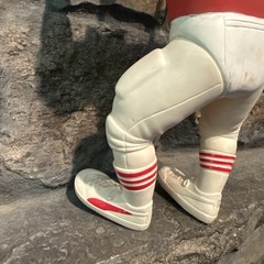 1986 HG Toys Pigskin 15in Football Plastic Articulated Figure