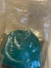 Vintage 1991 TMNT Ralston Eraser Heads In Original Wrapper & Different Color Hue