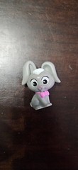 Mattel Barbie Pet Bunny Rabbit Gray and White With Pink Bow