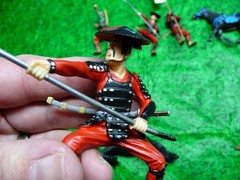 SAMURAI PLASTOY JAPANESE WARRIORS DEAL PLUS PLASTIC FIGURES