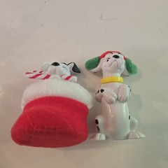 Disney 101 Dalmatians PVC Toys Figures Dog Lot Of 9 Cake Topper Car Dogs Puppy