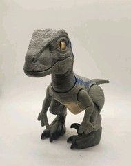 Mattel Jurassic World Blue Velociraptor 8″ Electronic Talking Action Figure