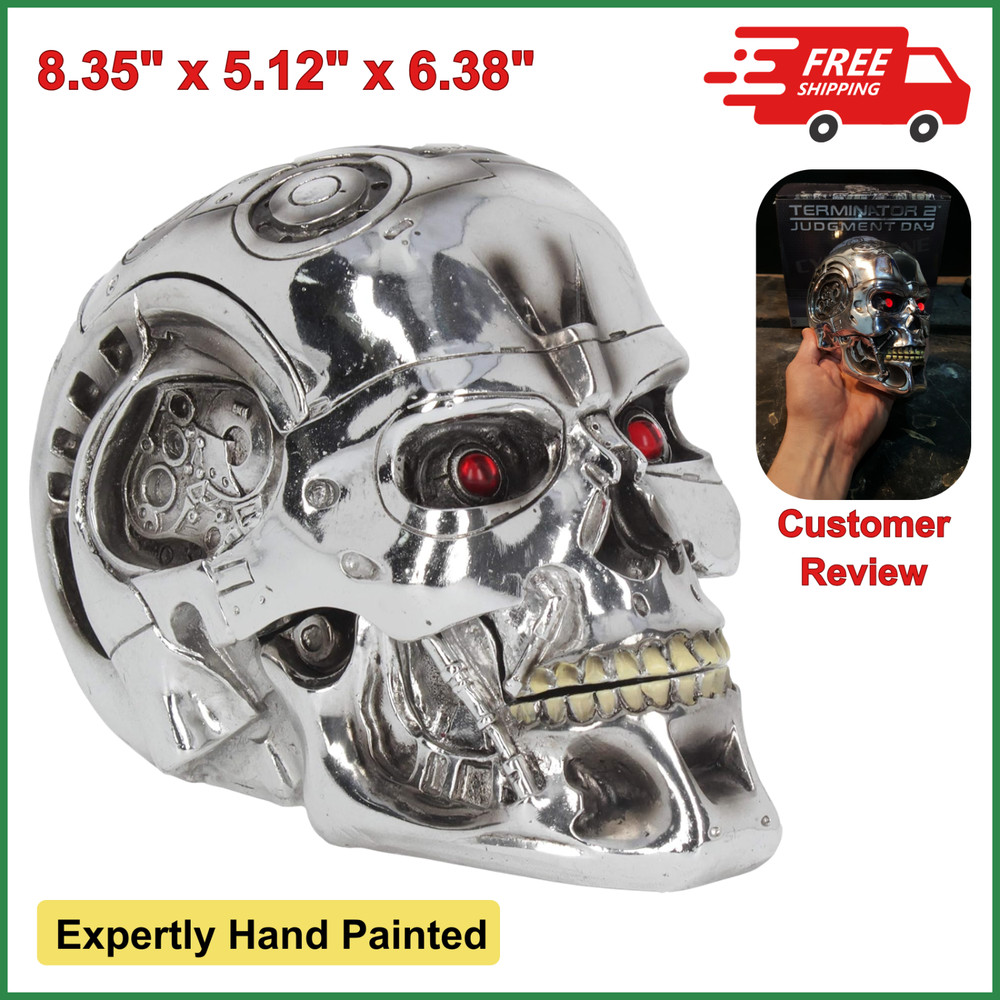 Nemesis Now – Terminator 2 Judgment Day – T-800 18cm Silver, Resin – NOW0949