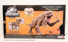 Jurassic World Rebirth Super Colossal Distortus Rex Dinosaur Figure, 31 Inch NEW
