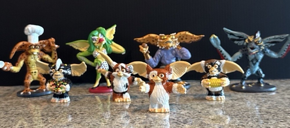 Vintage 1990 Gremlins PVC Figurines by Applause WBI – Lot of 8 (RARE!)