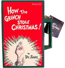 BNWT Universal Studios Dr. Seuss How the Grinch Stole Christmas Figurine Toy Set