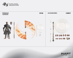 Inart 1/12 SCALE Black Myth: Wukong The Destined One Bronze Set Premium Version