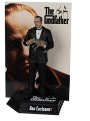 McFarlane Toys The Godfather Movie Maniacs Don Corleone 6-Inch Posed Figure
